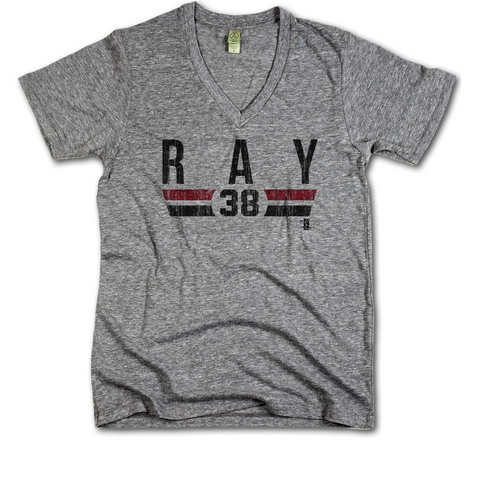 V-Neck Heather Gray