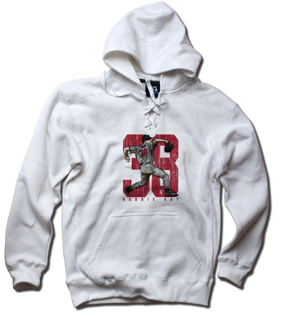 Lace Hoodie White