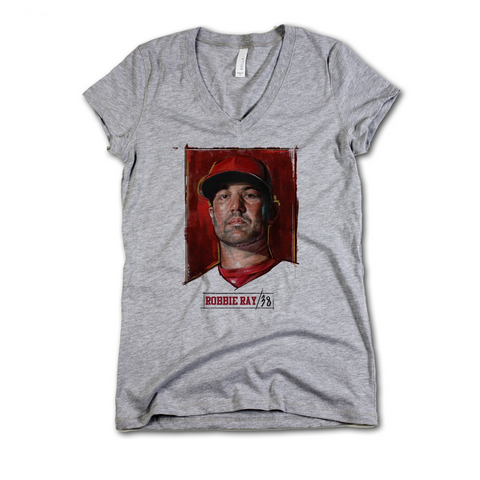 V-Neck Athletic Gray