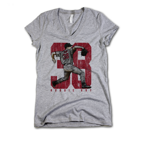 V-Neck Athletic Gray