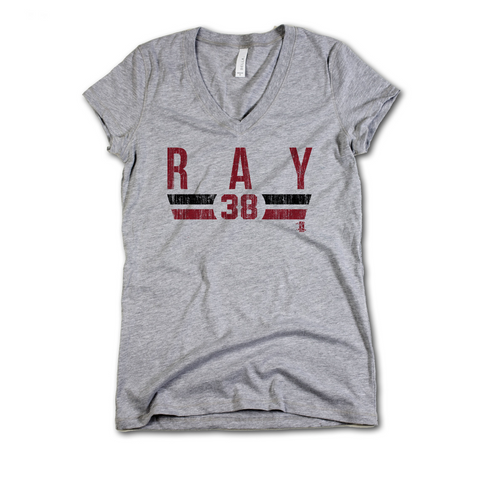 V-Neck Athletic Gray