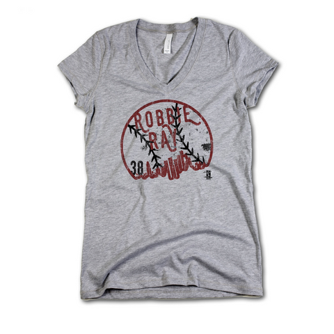 V-Neck Athletic Gray