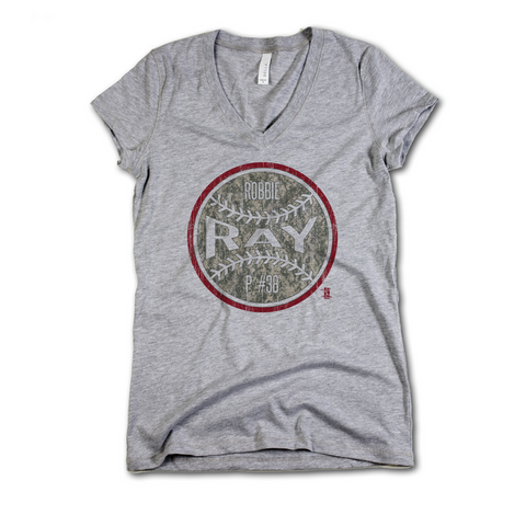 V-Neck Athletic Gray
