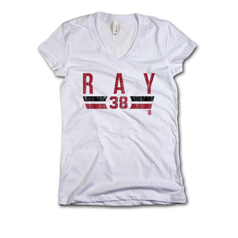 V-Neck White