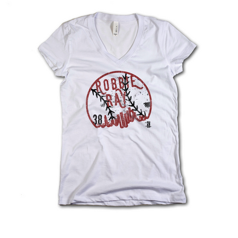 V-Neck White