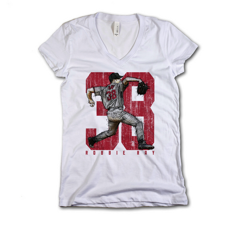 V-Neck White