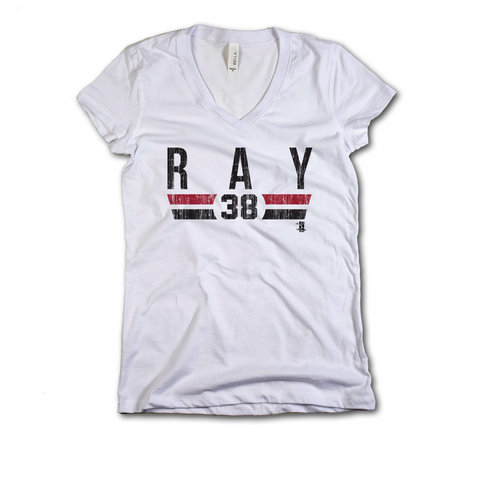 V-Neck White
