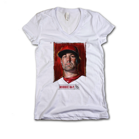V-Neck White